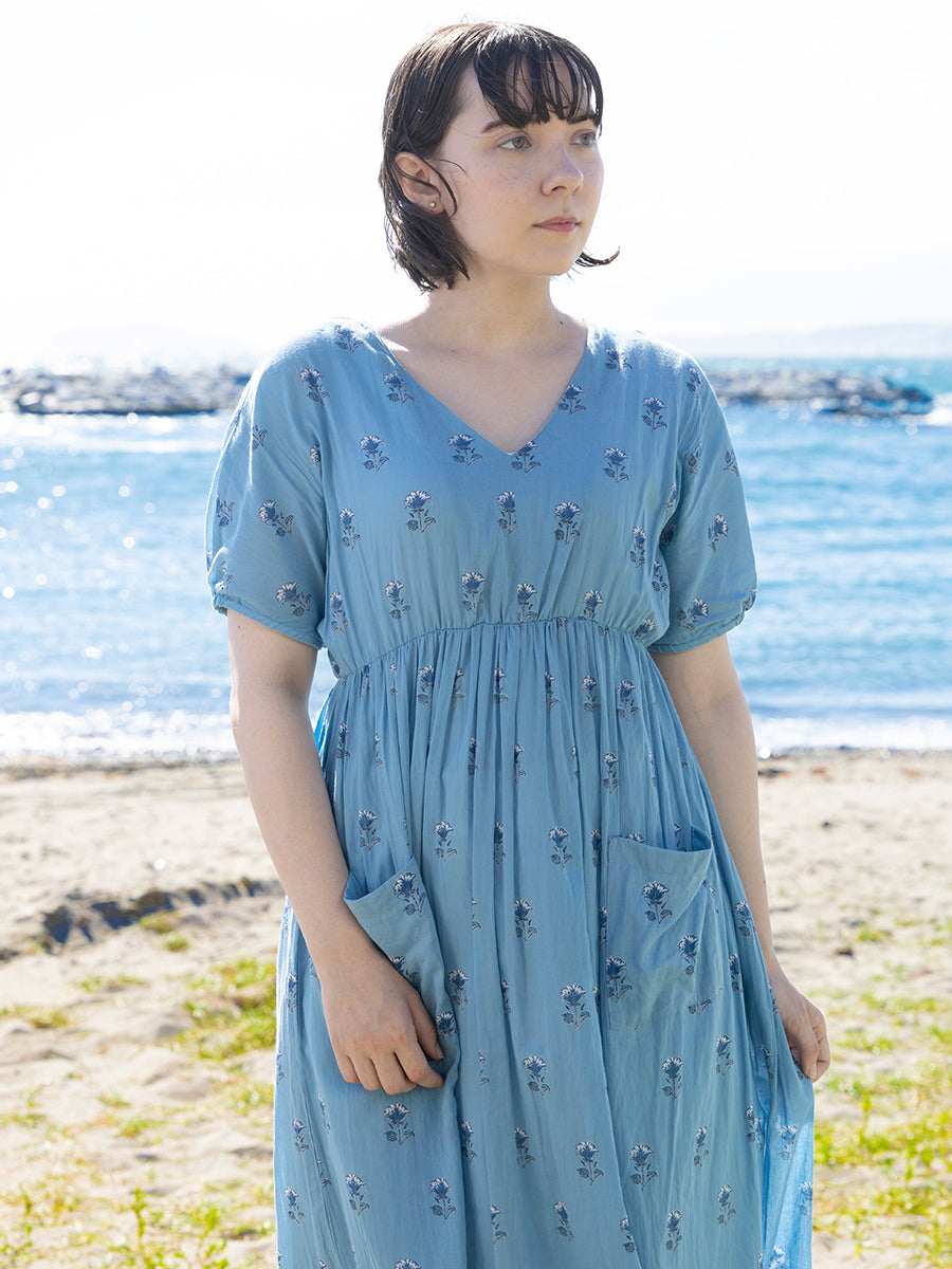 Pool Dress - Sophia Blue｜プールドレス - ソフィアブルー