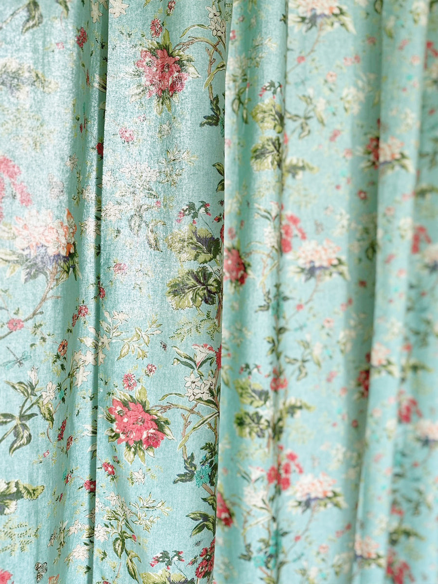 Printed Curtain - Sardinia Sky Sheeting｜プリントカーテン - サルデーニャスカイ シーチング