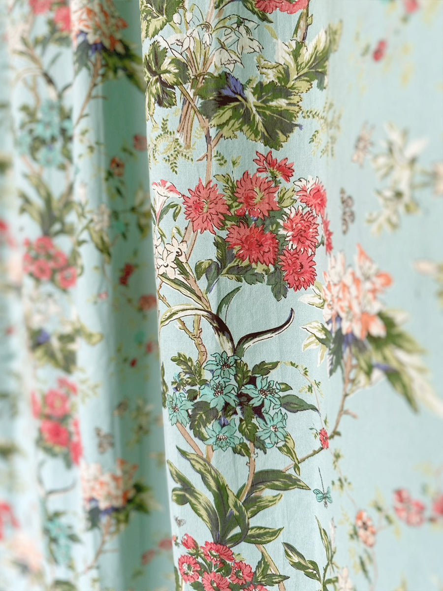 Printed Curtain - Sardinia Sky Sheeting｜プリントカーテン - サルデーニャスカイ シーチング