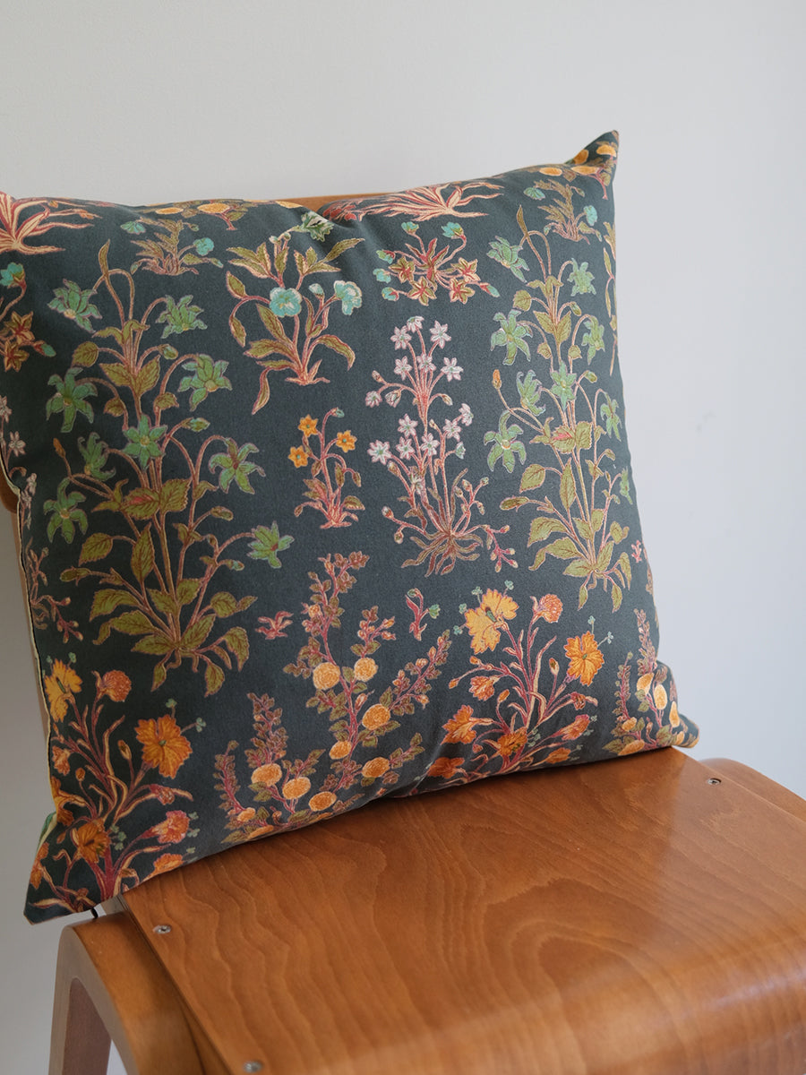 Printed Cushion Cover Rev - Garden Emerald｜プリントクッションカバー - ガーデンエメラルド
