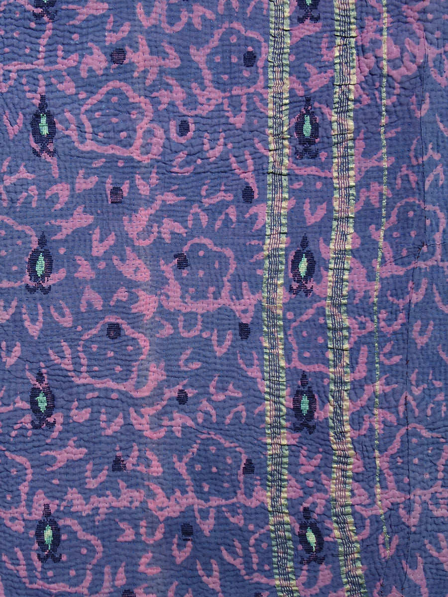 Gudri Handstitched - Purple Blue｜グドゥリ ハンドステッチ - パープルブルー