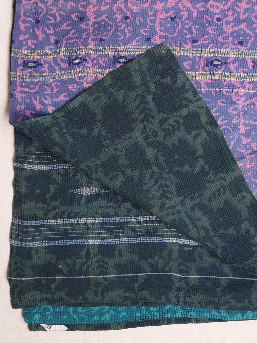 Gudri Handstitched - Purple Blue｜グドゥリ ハンドステッチ - パープルブルー