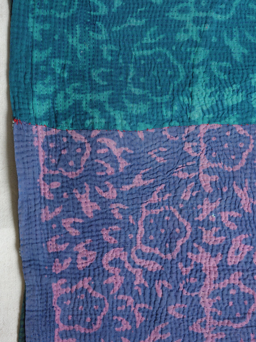 Gudri Handstitched - Purple Blue｜グドゥリ ハンドステッチ - パープルブルー