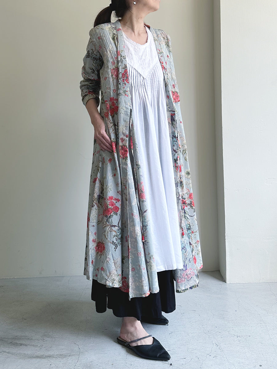 Anarkali Wrap - Sardinia Sky｜アナーカリ ラップワンピース - サルデーニャスカイ