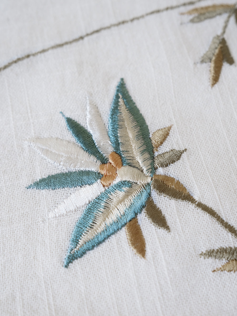 Cushion Cover - Floral Natural ｜クッションカバー - フローラル ナチュラル