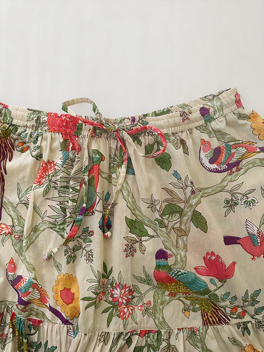 Ayumi skirt - Bird Lime｜アユミスカート - バードライム