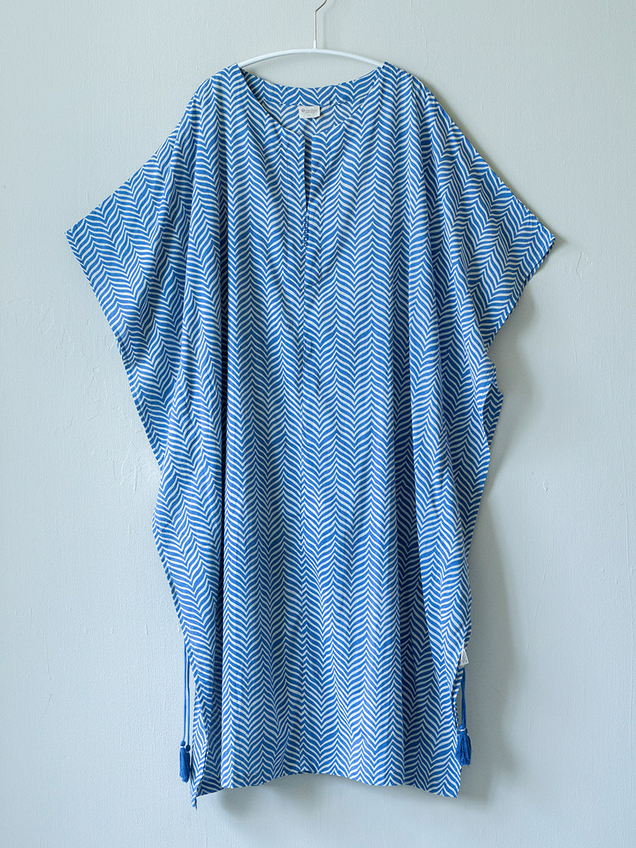 Short Kaftan - Gumbaj Navy｜ショートカフタン - グンバジネイビー