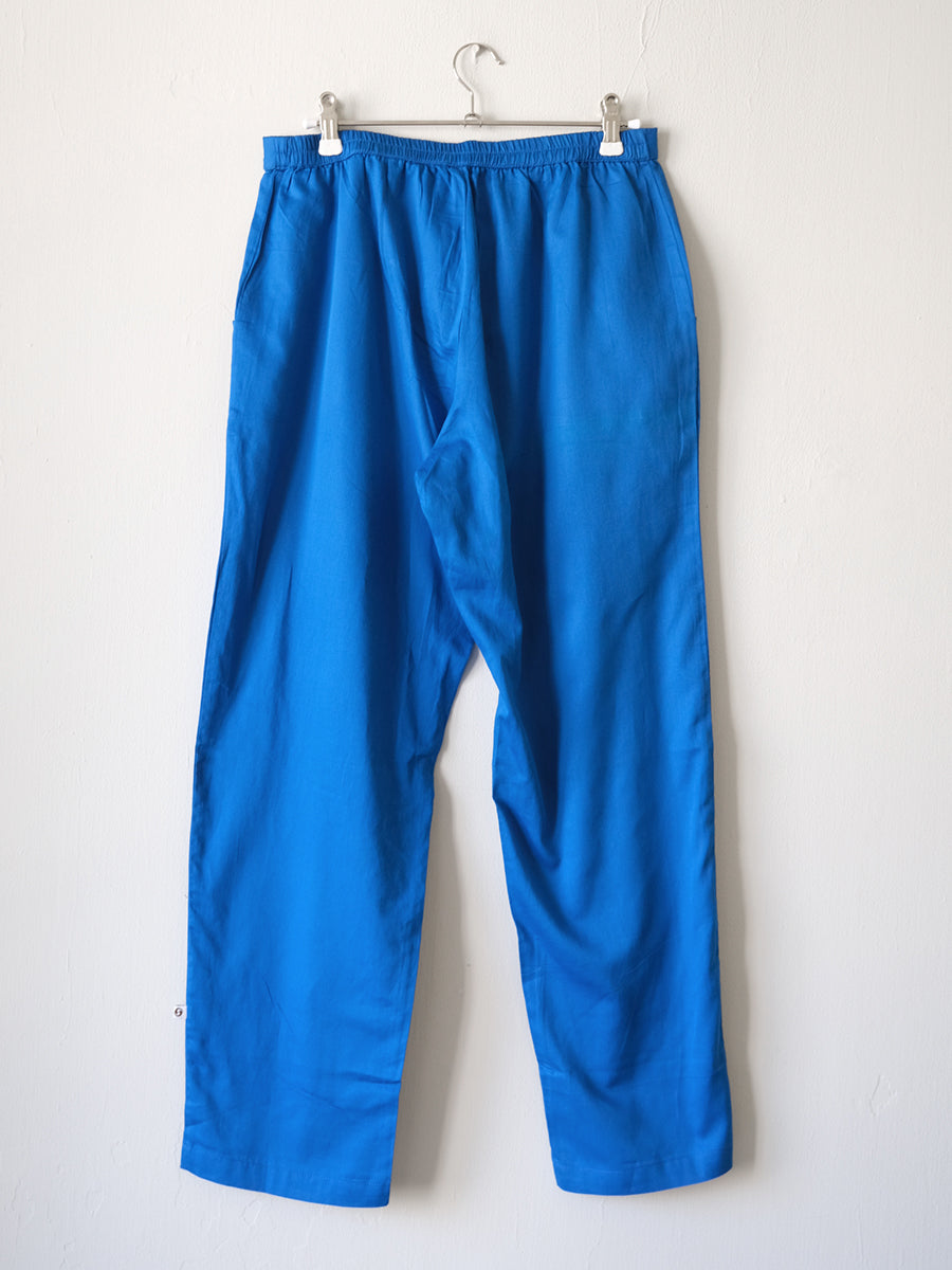 Pencil Pants - Solid Blue｜ペンシルパンツ - ソリッド ブルー
