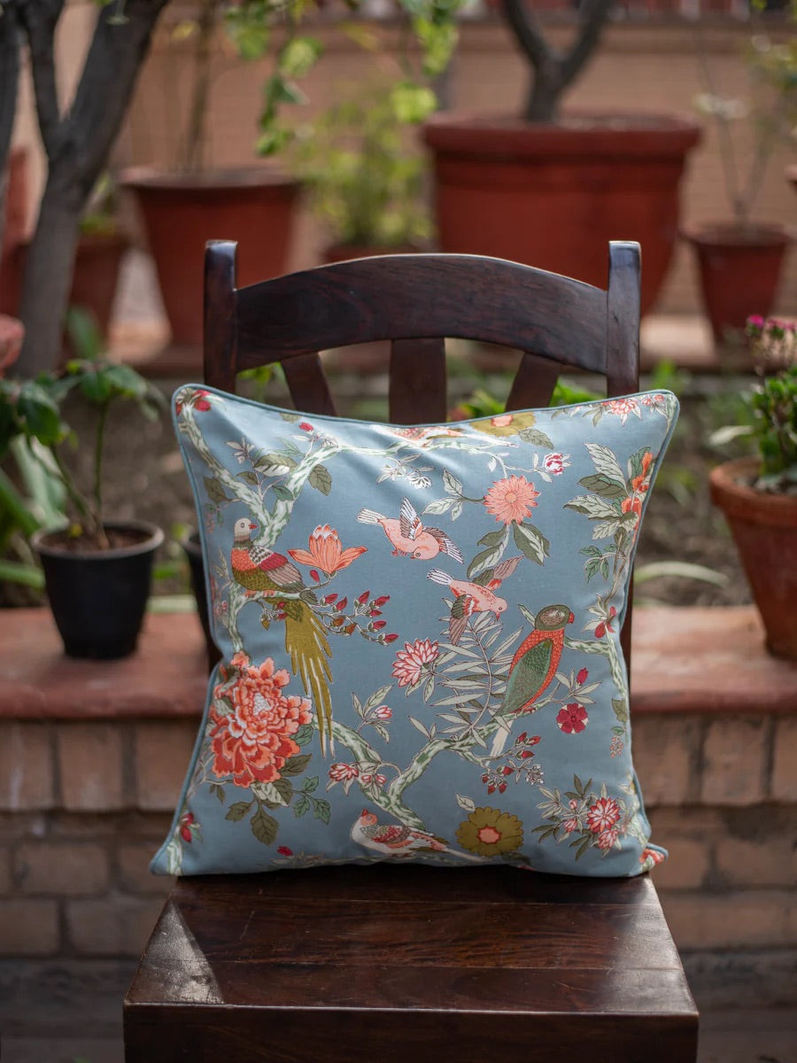 Cushion Cover - Bird Manosque｜クッションカバー - バード マノスク