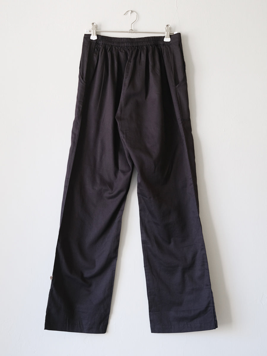 Slim Pants - Solid Black｜スリムパンツ - ソリッド ブラック