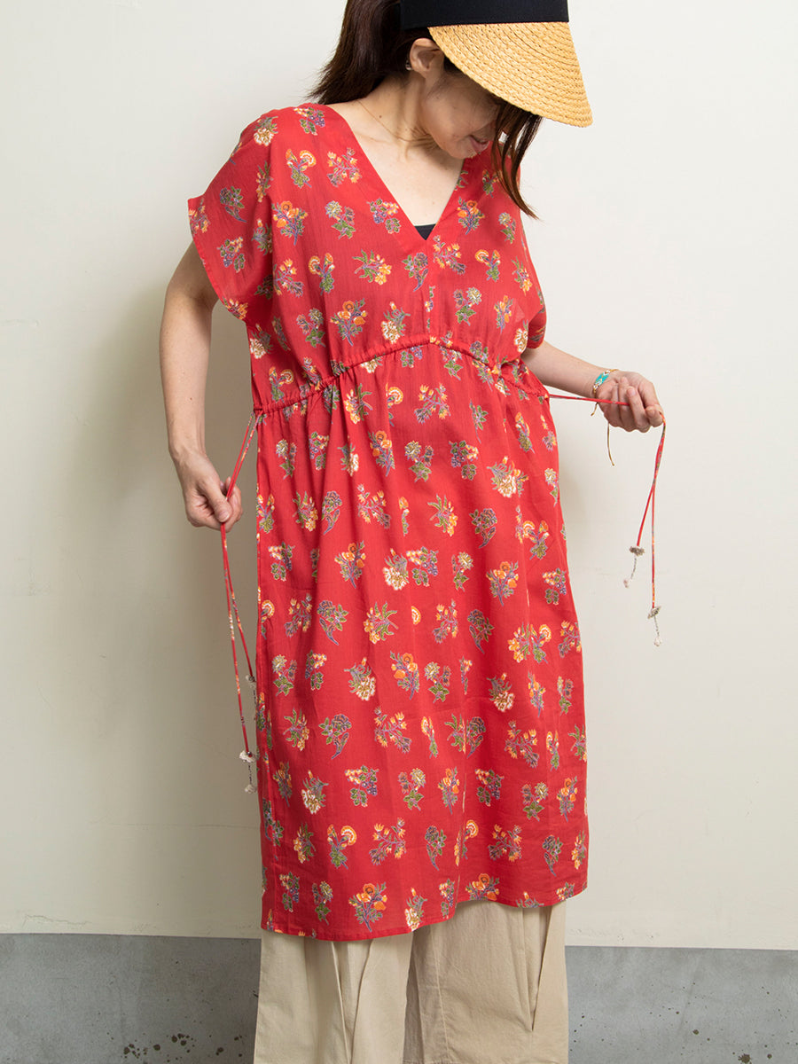 String Dress - Toile Red｜ストリングドレス - トワレレッド