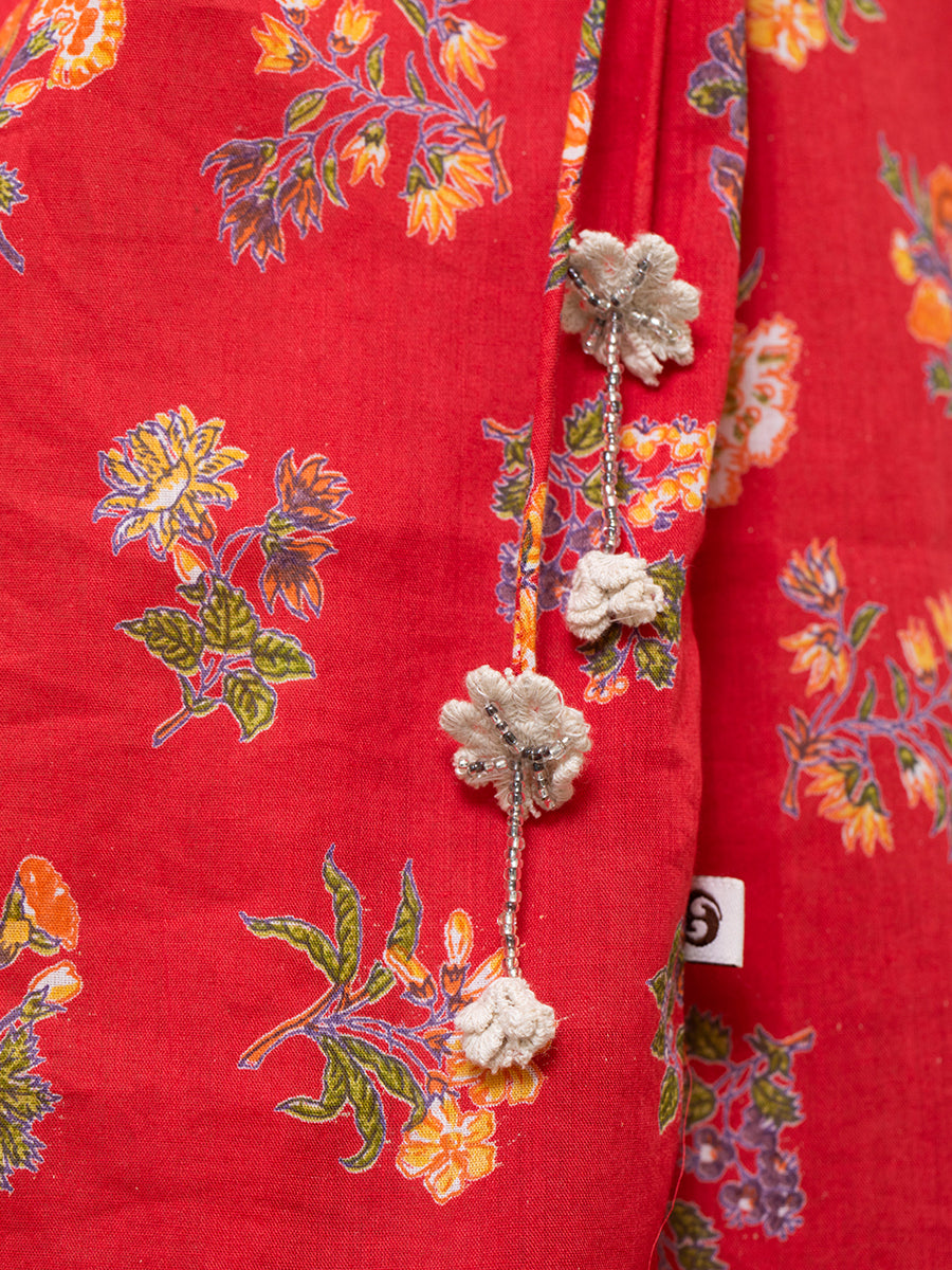 String Dress - Toile Red｜ストリングドレス - トワレレッド