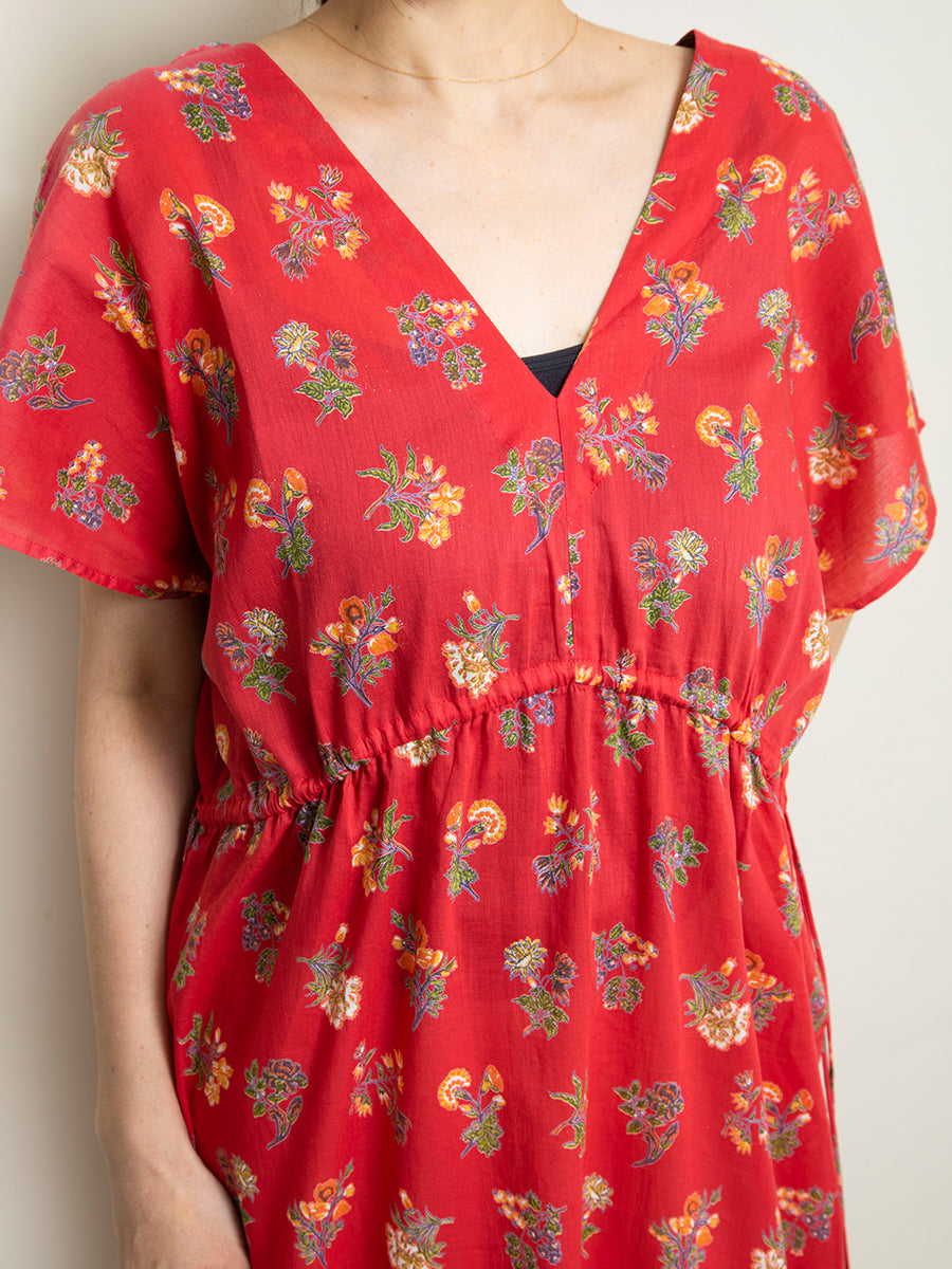 String Dress - Toile Red｜ストリングドレス - トワレレッド