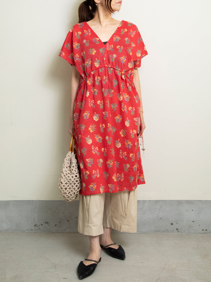 String Dress - Toile Red｜ストリングドレス - トワレレッド