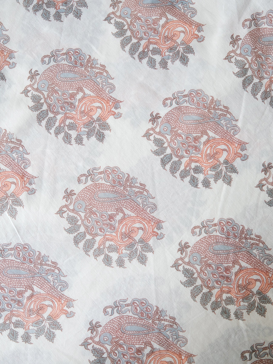 Kimono - Parrot Ivory｜キモノローブ - パロットアイボリー