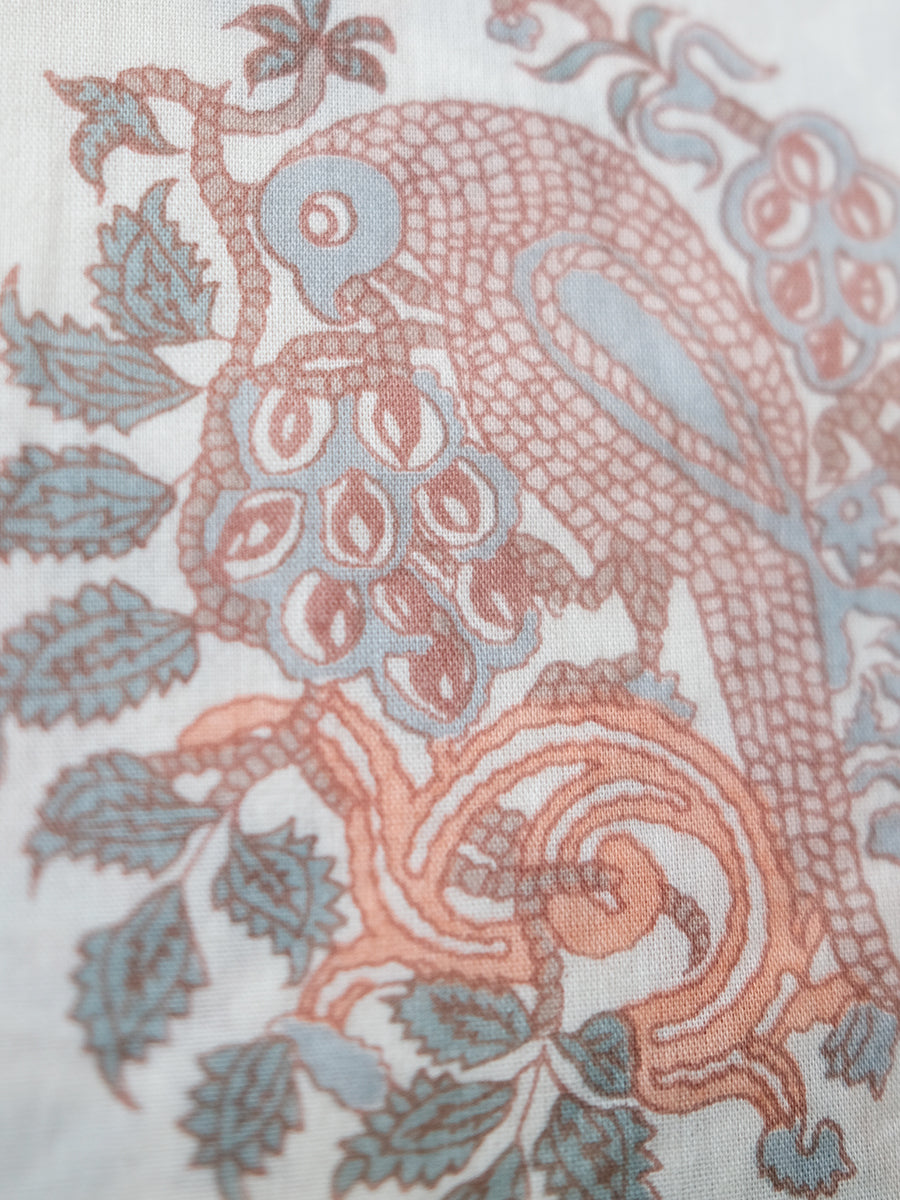 Kimono - Parrot Ivory｜キモノローブ - パロットアイボリー