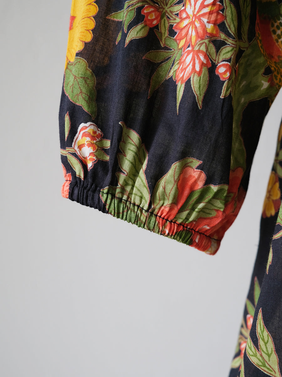 Kovalam Dress - Bird Black｜コヴァラムドレス - バードブラック