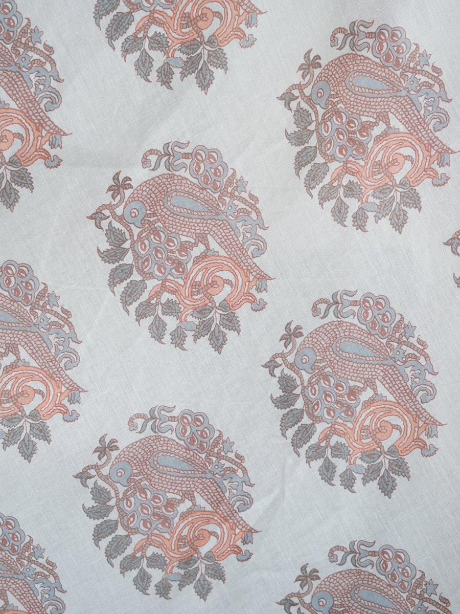 Anarkali Wrap - Parrot Ivory｜アナーカリーラップワンピース - パロットアイボリー