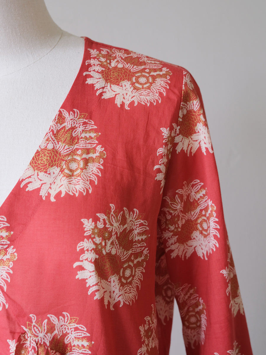 Kovalam Dress - Gulab Rust｜コヴァラムドレス - グラーブラスト