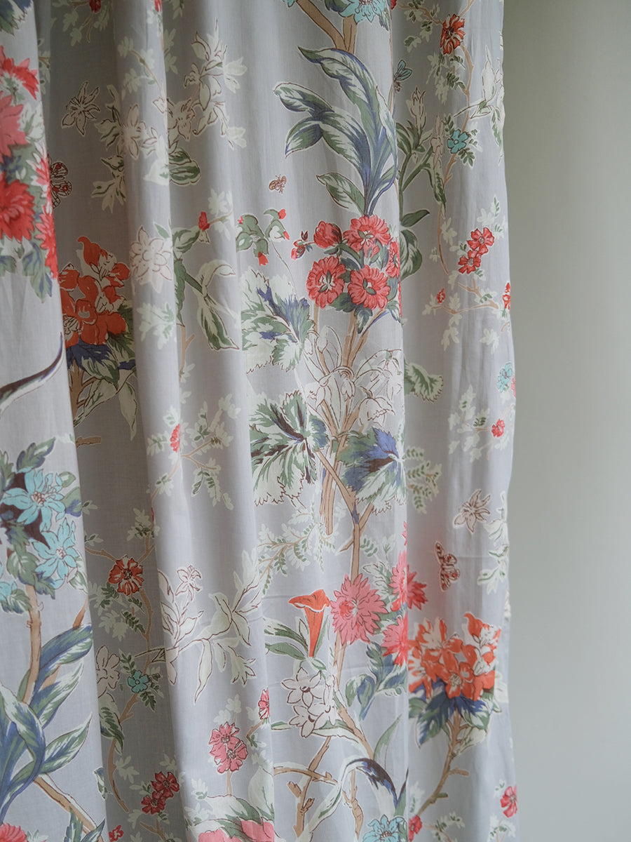 Printed Voile Curtain- Corsica Sky Voile｜ボイルカーテン - コルシカスカイ