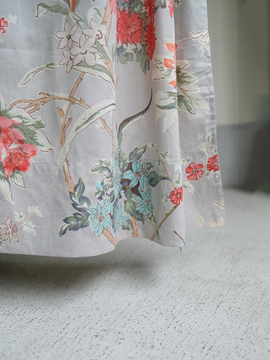 Printed Voile Curtain- Corsica Sky Voile｜ボイルカーテン - コルシカスカイ