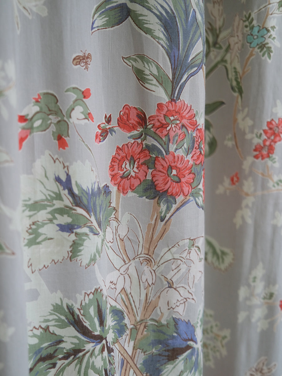 Printed Voile Curtain- Corsica Sky Voile｜ボイルカーテン - コルシカスカイ