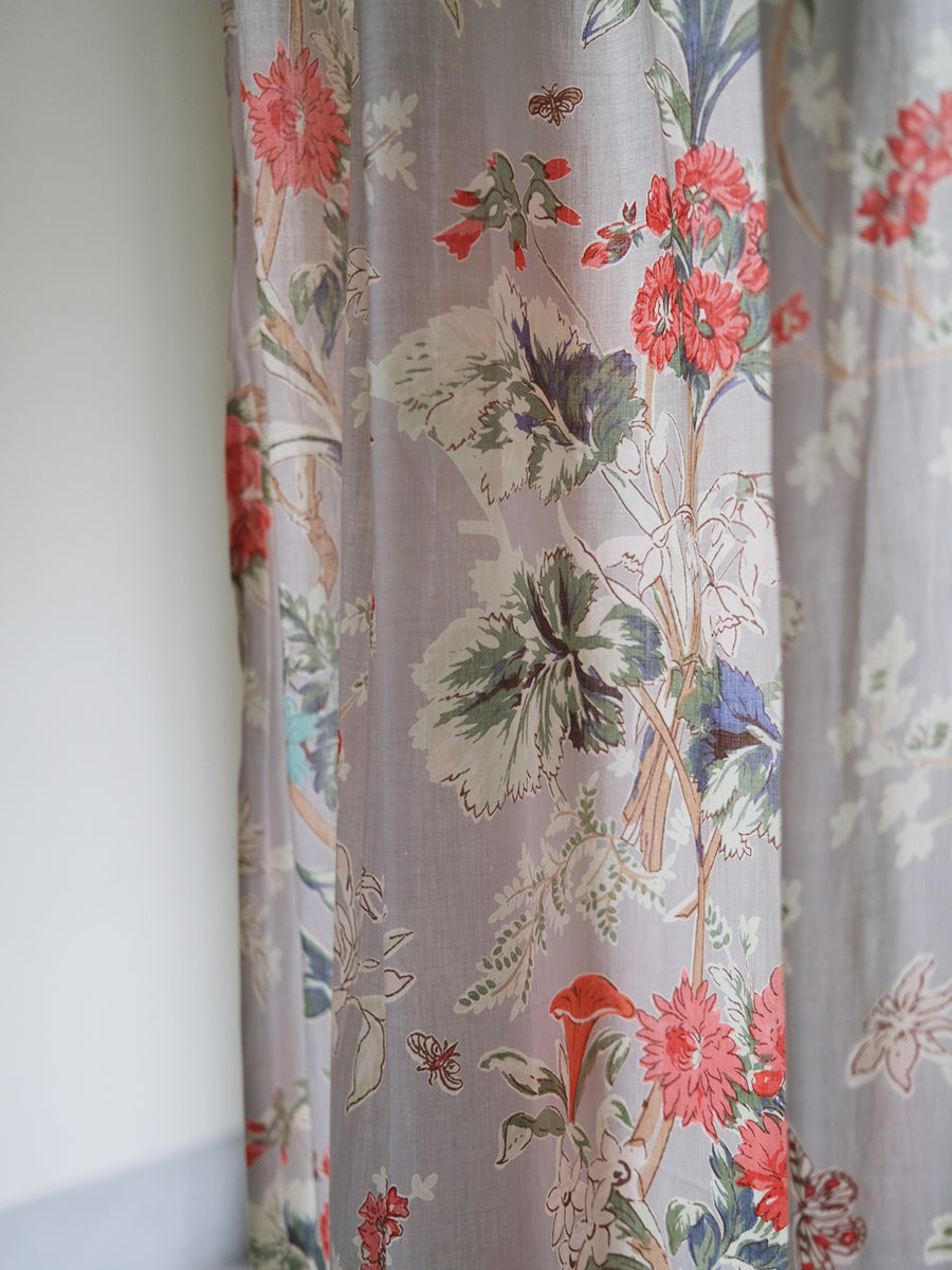 Printed Voile Curtain- Corsica Sky Voile｜ボイルカーテン - コルシカスカイ