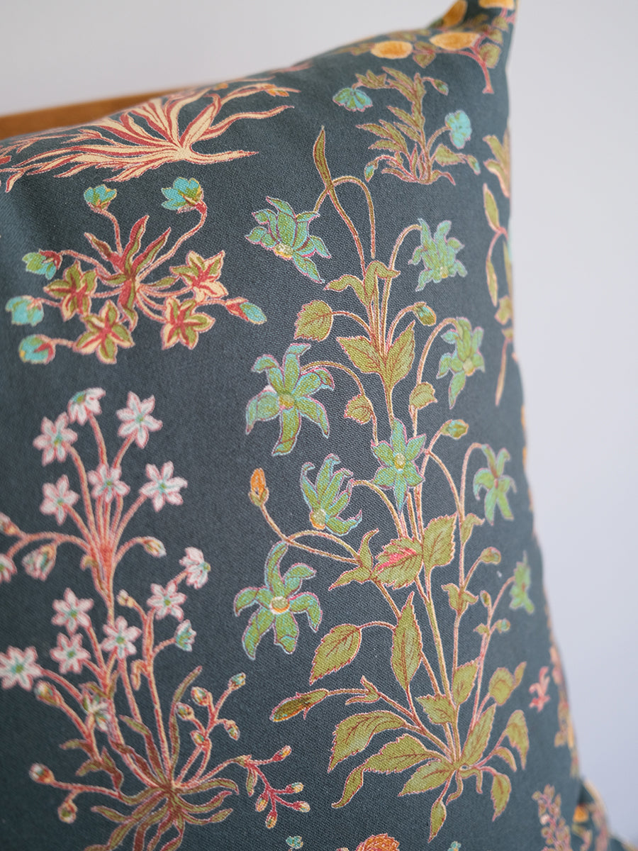 Printed Cushion Cover Rev - Garden Emerald｜プリントクッションカバー - ガーデンエメラルド