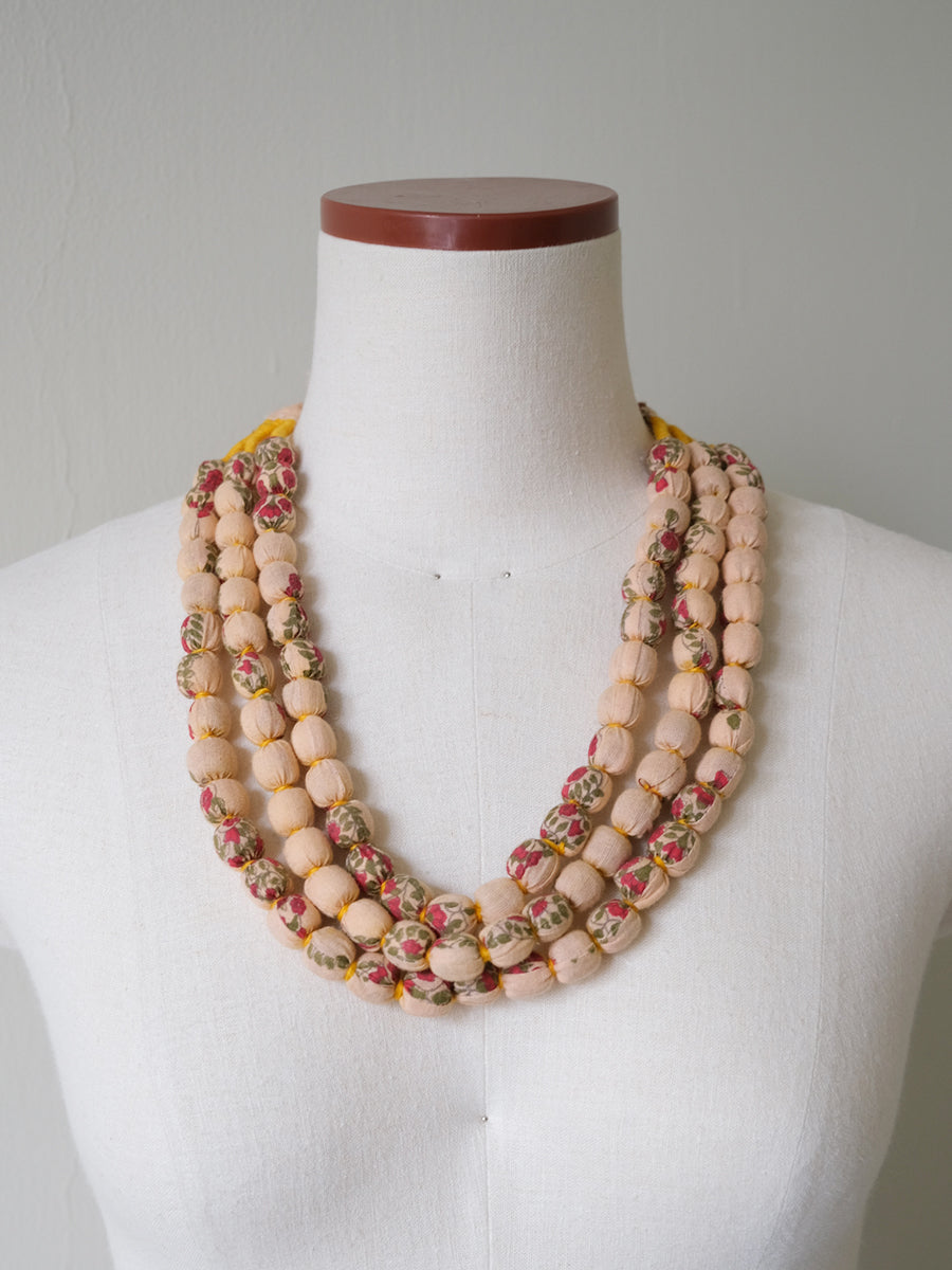 Layered Mala - Salmon Pink | レイヤードマーラー - サーモンピンク