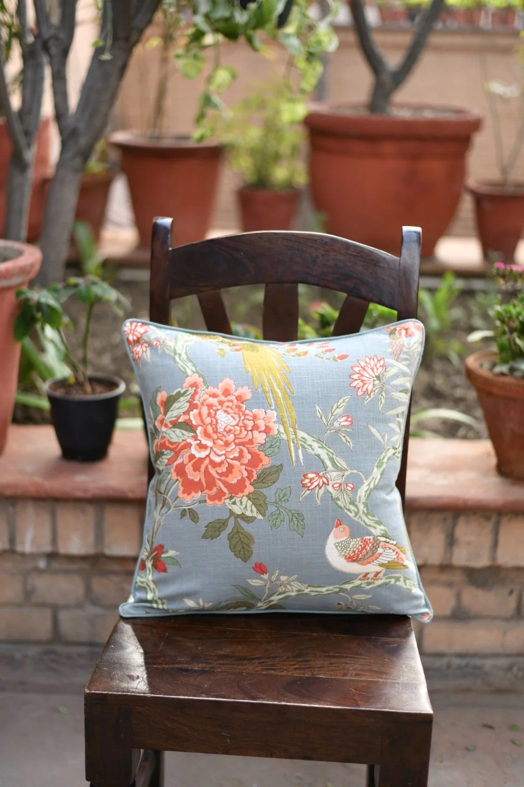 Cushion Cover - Bird Manosque｜クッションカバー - バード マノスク
