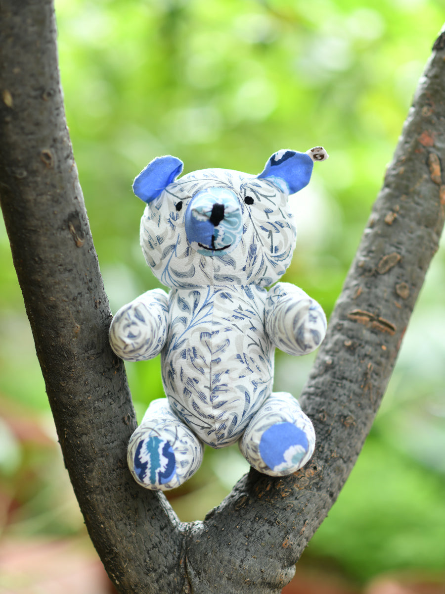 Handcrafted Cotton Toy - Leaf Teddy｜ぬいぐるみ - リーフテディ