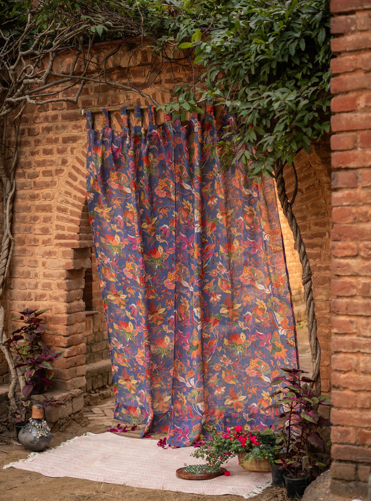 Linen Curtain - Sherwood Mingei｜リネンカーテン - シャーウッド・ミンゲイ